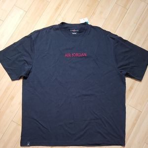 Jordan T-Shirt Men's XL Black Short Sleeve